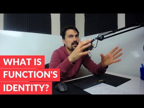What is a function's identity?