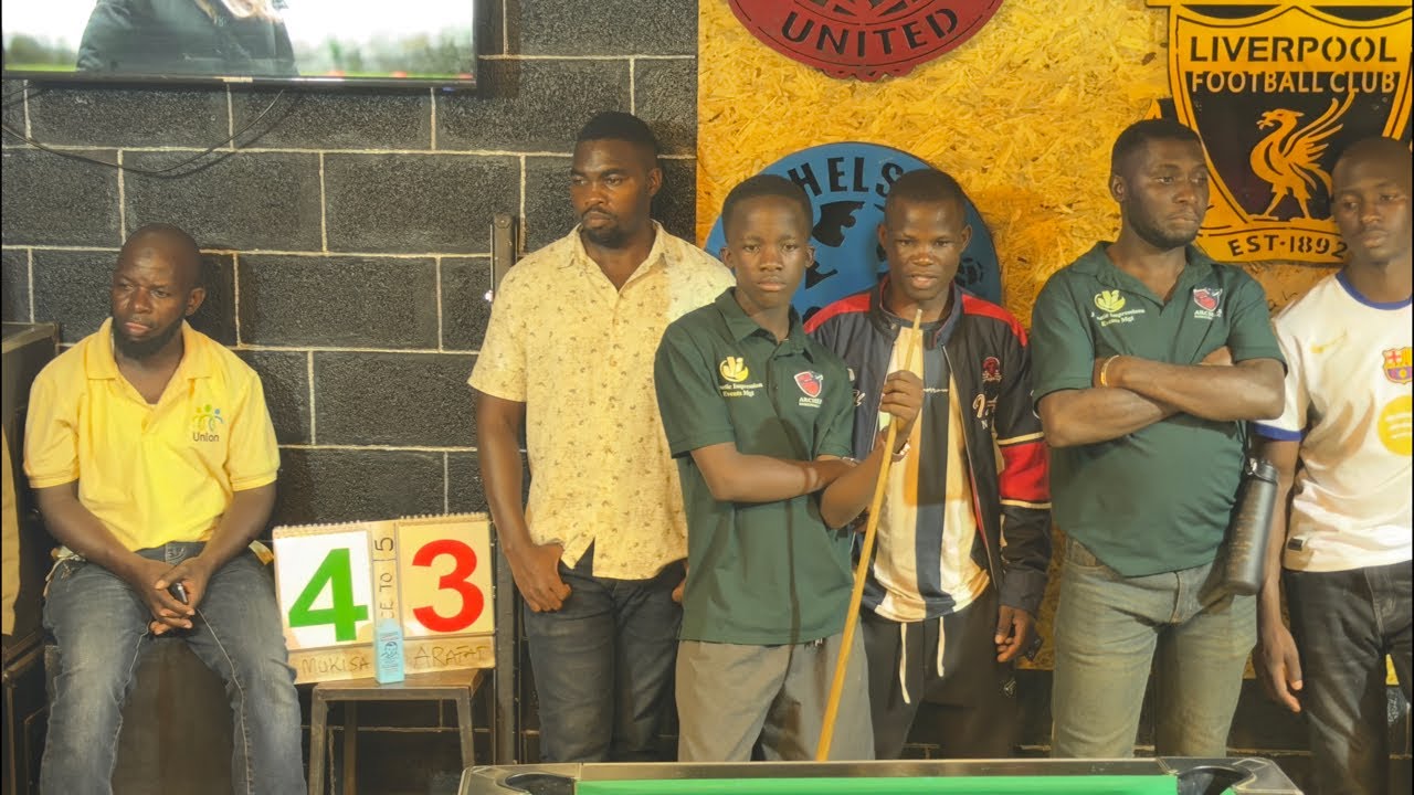 HERBERT MUKISA 🆚 IAN KAZIBWE || RACE TO 5 Quarter Final |Pool Garage 32 MAN Open 