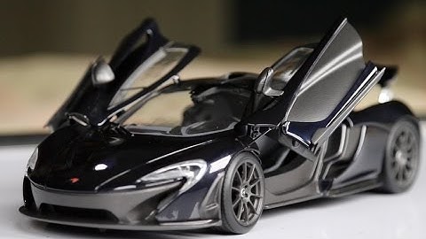 Review - 1:18 Scale TSM McLaren P1 (Amethyst Black)