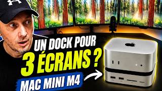 Mac Mini M4 : J'ai enfin trouvé le dock pour 3 écrans !