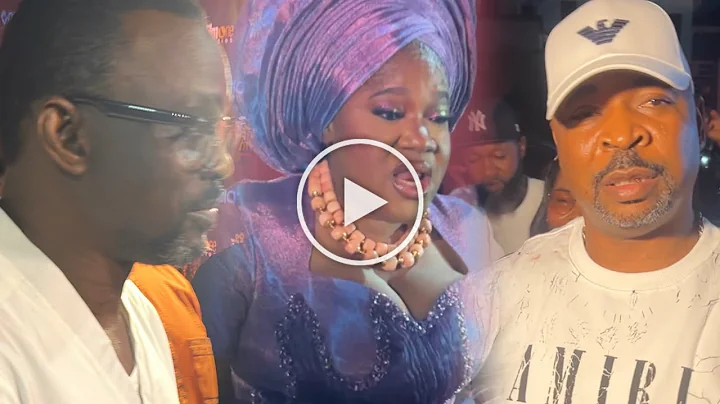 SEE HOW MC OLUOMO SURPRISED  TOYIN ABRAHAM AND PASUMA AT IYALODE MOVIE PREMIERE