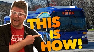 [4K] How To Ride The Bus In NYC #TravelNewYork #nycbus #MTABus