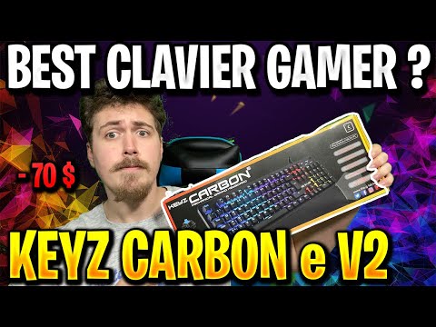 The G-Lab KEYZ CARBON e V2: TEST & UNBOXING - Meilleur clavier