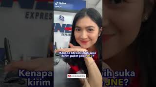 Kenapa lebih suka kirim paket pakai jne ?