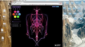 Weave Silk Interactive Generative Art-(Video#151)
