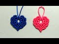 #GANTUNGAN KUNCI HATI#HEART MACRAME KEYCHAIN, TUTORIAL MEMBUAT SOUVENIR,TALIKUR,LOVE,CINTA, LANYARD