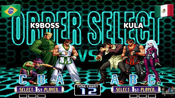 K9BOSS vs KULA Duro de Brasil choca con el Top Kula KOF 2002