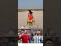 Cristiano Ronaldo vs Lionel Messi fans 🤔 #shorts #football #fans