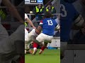 Melting tackle from Courtney Lawes!!