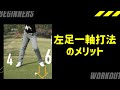 『ゴルフの裏技』　「左足1軸打法」のメリット　　 ✅😎😊👍人気のまとめがあります下記クリック❕