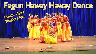 Fagun Haway Haway Dance|BasantaUtsav Dance|Rabindranritya|Mangalore MRPL-ONGC Prog-2019|RBLstylelife