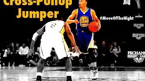 Stephen Curry NBA #MoveOfTheNight #19: Scissor Crossover Quick Pullup Jumper | Dre Baldwin