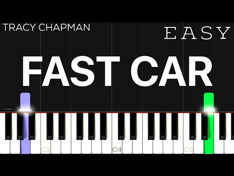 Tracy Chapman - Fast Car | EASY Piano Tutorial