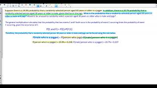 Math 14 5.4 Objective 2: Use the General Multiplication Rule to Compute a Conditional Probability