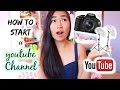 How to Start a YouTube Channel! (Using Music, Getting Views, Cameras, etc.)