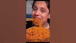 FOODIE EATING SPICY🔥FOODS|  3X SPICY GOLGAPPA,CHAWMAIN,MOMOS,ROLL 😋 ETC| MUKBUNG