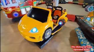 2010s Feng Yung Cheng Coin Operated Car Kiddie Ride - Amazing Sport Car