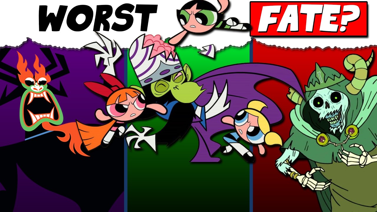 Судьбы злодеев Cartoon Network: от лёгкого наказания до ужасных последствий
