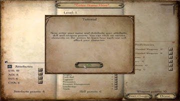 Mount and Blade Warband Part 1 Character Creation!!!