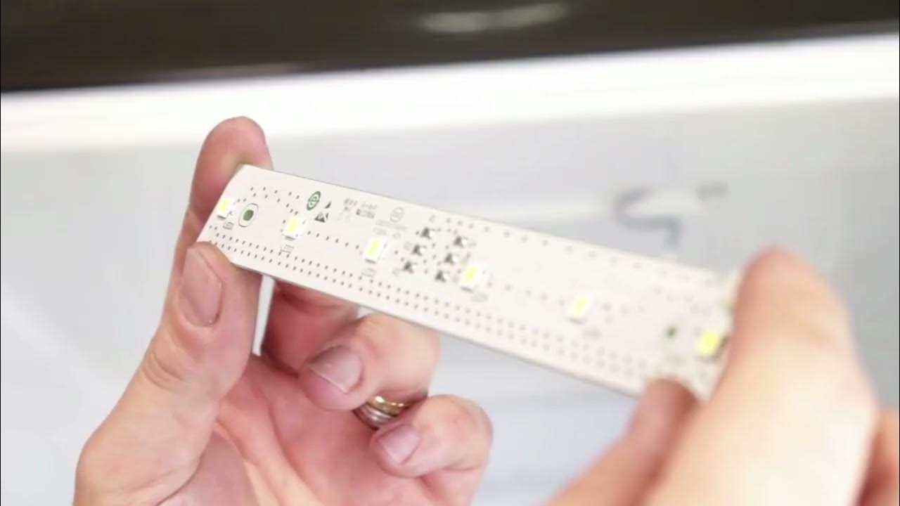 Comment remplacer la lampe LED de mon réfrigérateur ? YouTube