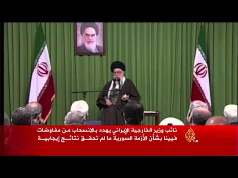 إيران: الأسد خط أحمر