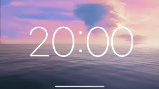 20 Minute Timer - Soothing Music for Sleeping