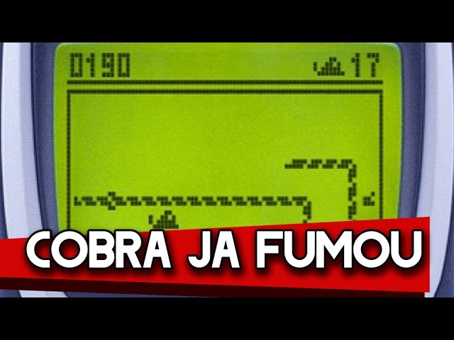 Snake - O mitico jogo do celular da Nokia 