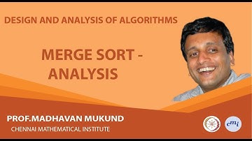 Merge sort - analysis