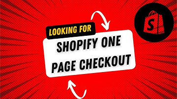 Are you looking Shopify one page checkout?