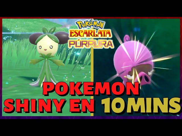 Truco para conseguir Pokémon shiny de manera fácil en Pokémon Escarlata y  Púrpura