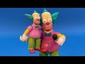 I’M SEEING DOUBLE, 2 KRUSTYS - Jakks Pacific The Simpsons 2.5” and 5” Krusty the Clown Figure Review