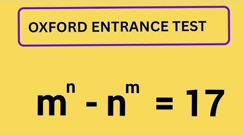 Can You Solve This Oxford Entrance Math Question? 🤯