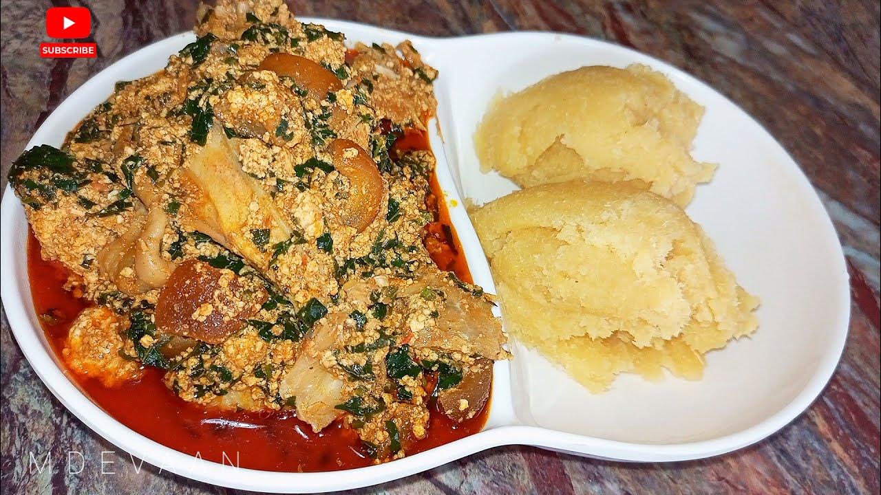 HOW TO PREPARE NIGERIAN CHICKEN EGUSI SOUP EGUSI SOUP RECIPE WITH