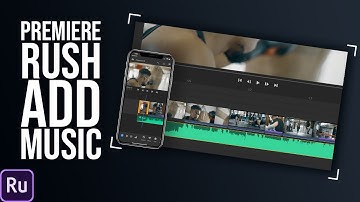 How To Add Music In Premiere Rush FOR FREE