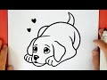 HOW TO DRAW A PUPPY DOG