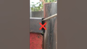 tips and tricks for joining square tubes to round pipes