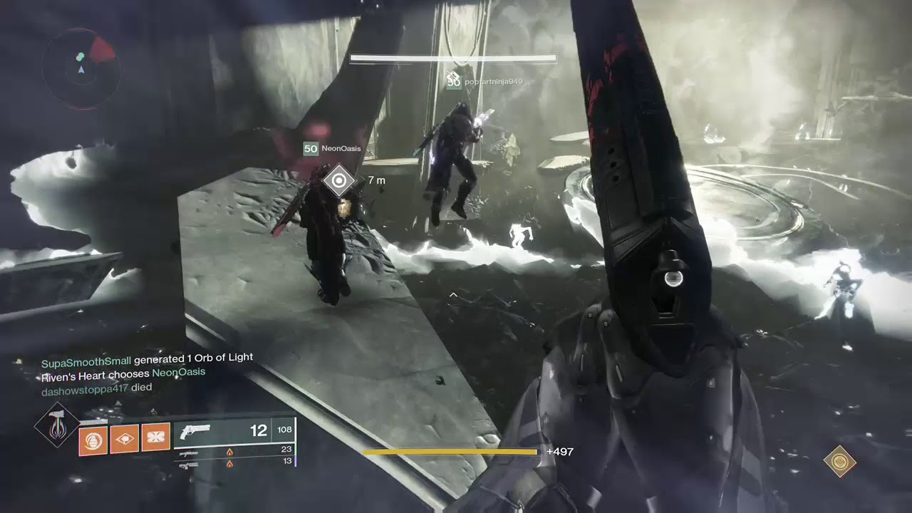 Riven's Heart CP Clean Run! Destiny 2 YouTube