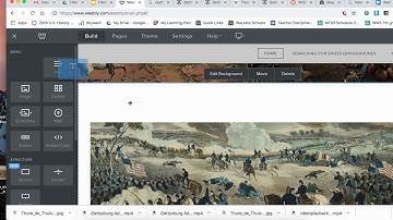 Upoloading and Citing Images on Weebly