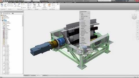Autodesk Inventor Professional - automated frame design video