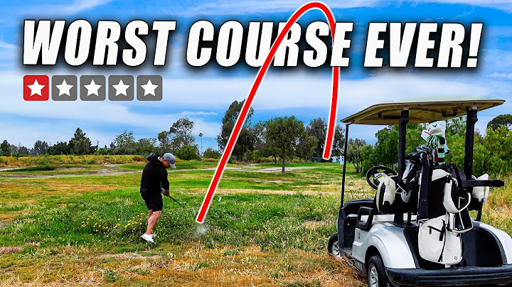 I Played the 3 Worst Rated Golf Courses in America - Duck Creek Golf Club