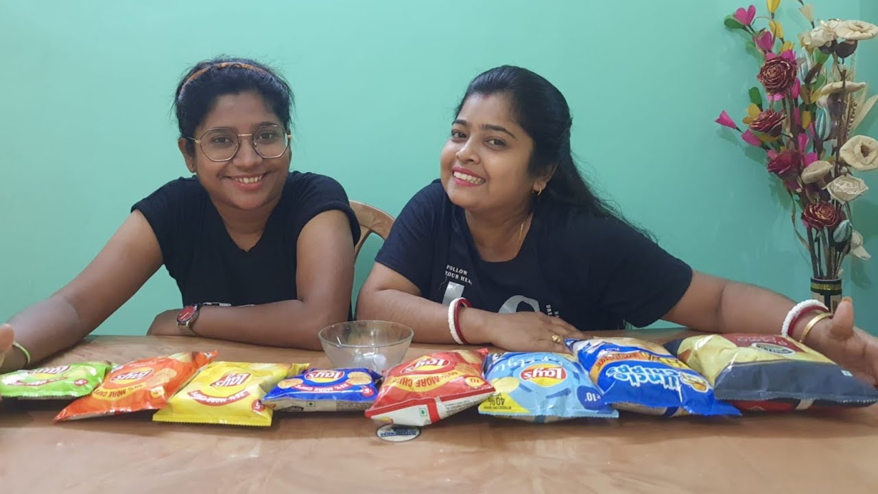 GUESS THE CHIPS CHALLENGE Chips Eating Compitition Food challenge