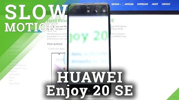 How to Record Slow Motion in HUAWEI Enjoy 20 SE – Make Videos Slower