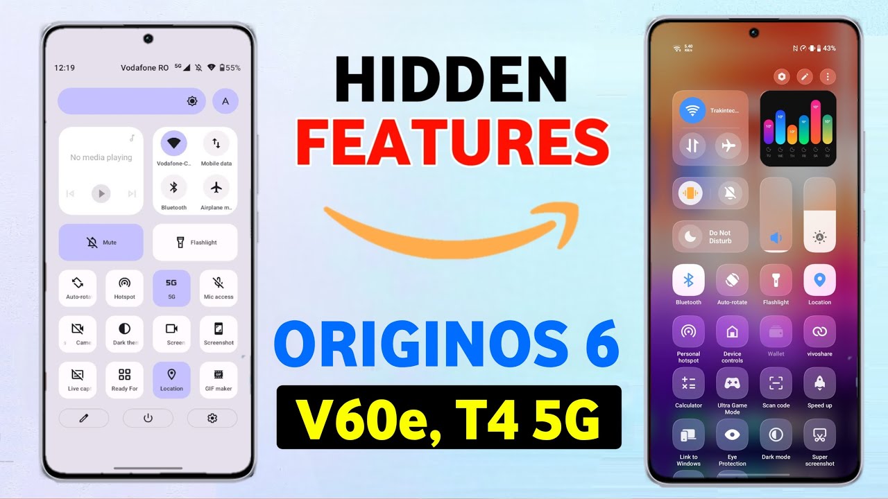 Origin Os Ui Vivo Origin OS 6 Hidden Features - V60e, T4 5G 😱 Android 16 New ...