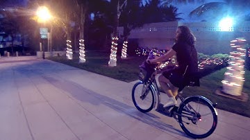 Nighttime Beach Biking with the GoPro HERO 3+ Black Edition (Low Light Video Test)