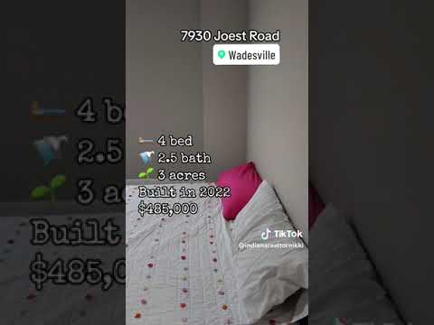 7930 Joest Road, Wadesville, IN home video tour