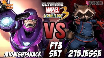 UMVC3 Parsec FT3 Set - Midnightsnack VS 215JESSE