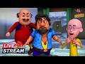 🛑 LIVE - Non Stop Motu - Patlu | मोटू पतलू |  #motupatlu #motupatlukijodi #motupatlucartoon