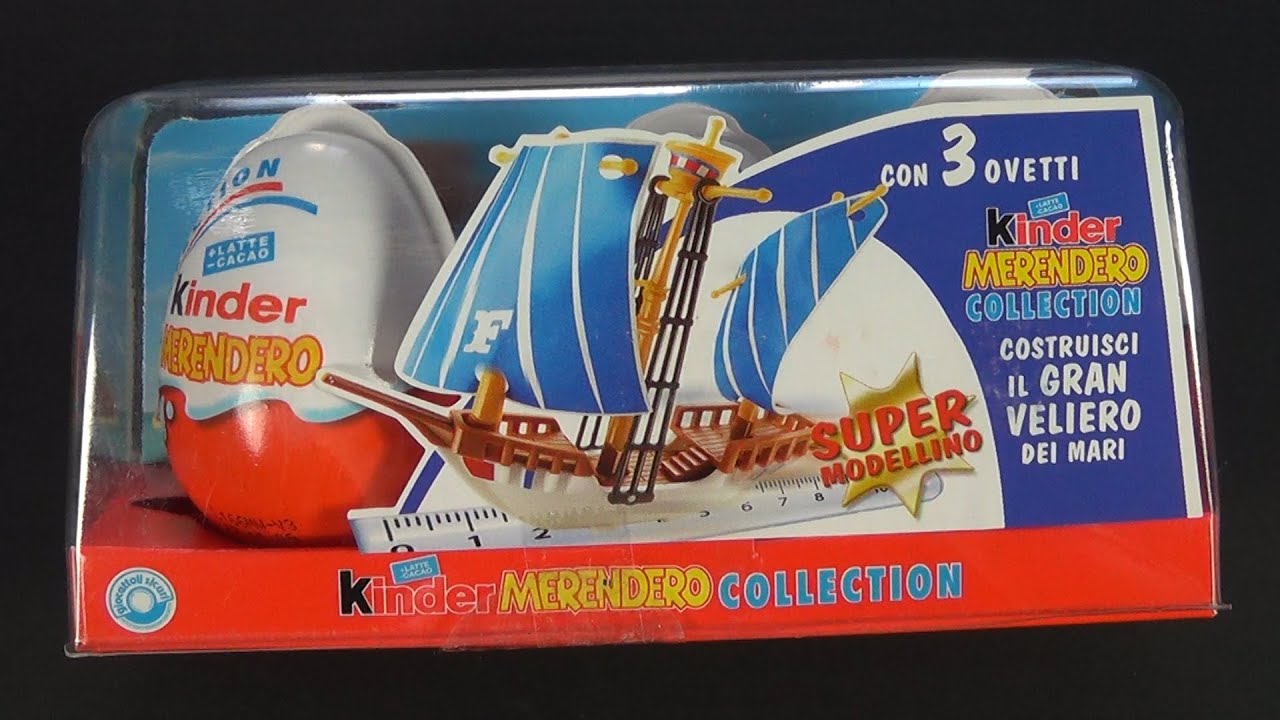 Kinder Joy Schiff Ship Rare Special Edition Part 3 3 Youtube