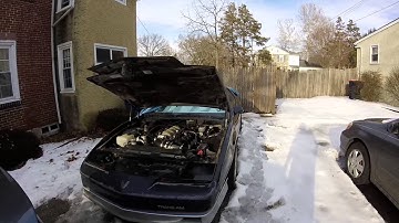 Cold Start - 86 Trans AM with LQ4 swap - Sitting 2 months