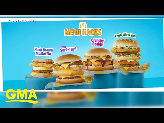 McDonald's Adds 4 Hacks to Menu: Surf and Turf, Hash Brown McMuffin